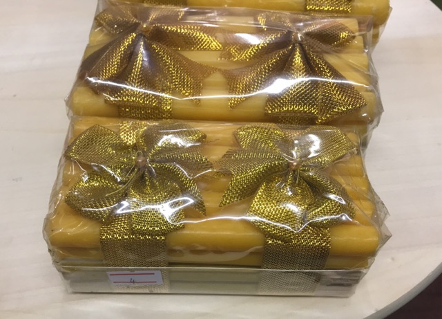 ธูปเทียนแพ เทียนแพ โบว์ทอง มี 4 ขนาด ราคาต่อชิ้น - รูปที่ 2