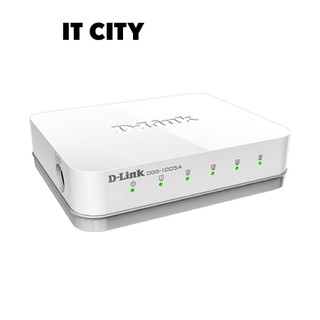 D-LINK Switch 5 Ports Gigabit DGS-1005A (NW1-000342) สวิตซ์ฮับ