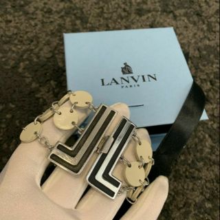 #Lanvin #Leather #Bracelet #ข้อมือหนัง Lanvin