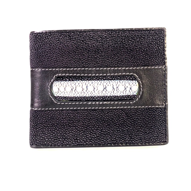 Chinatown Leather กระเป๋าหนังกระเบนแท้ หนามกลาง หนังกระเบนแท้100%