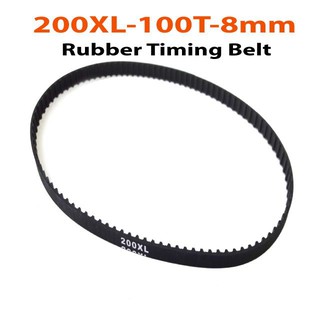 200XL-8mm.Rubber Timing Belt(ตรง 200XL-8mm. สายพานไทม์มิ่ง)