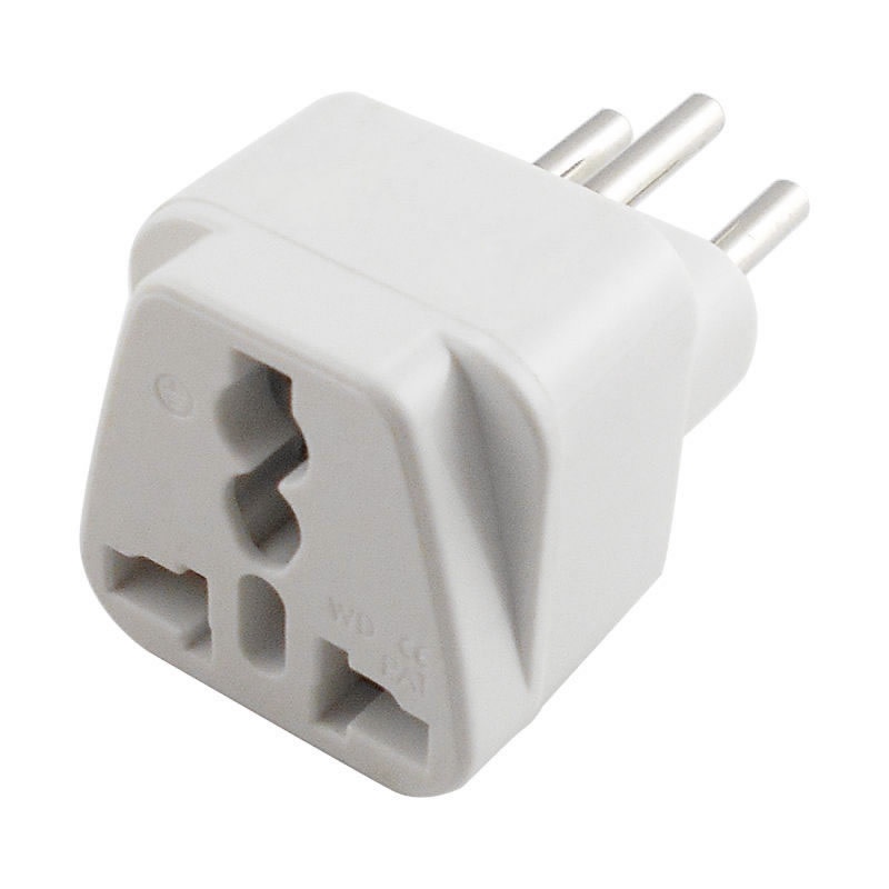 Super Universal 3 Pins Travel Adapter ปลั๊กไฟแปลง Adaptor to Switzerland Converter สําหรับสวิส