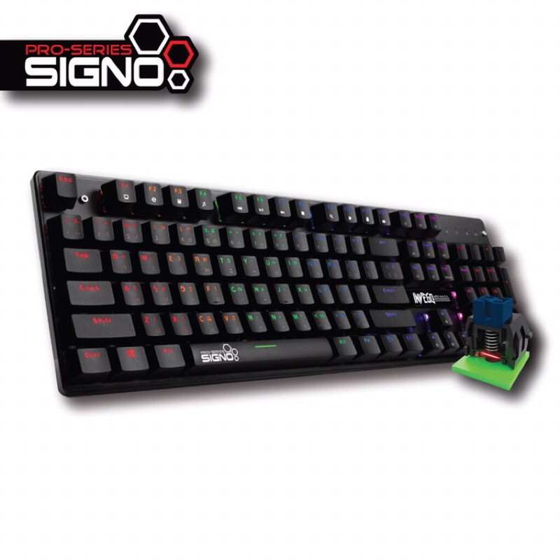 SIGNO KB-728 INVEGO Mechanical Gaming Keyboard