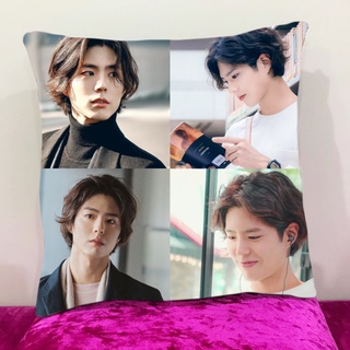 หมอนอิงสั่งทำ ใส่ได้4รูป หมอนอิงขนนุ่ม หมอนอิงโซฟา หมอนอิงในรถ หมอนอิง Cushions PARK BO GUM พัคโบกัม