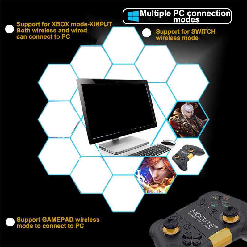 [new]Mocute 054 MX Smartphone Gamepad for IOS Android PC Ready Stock ...