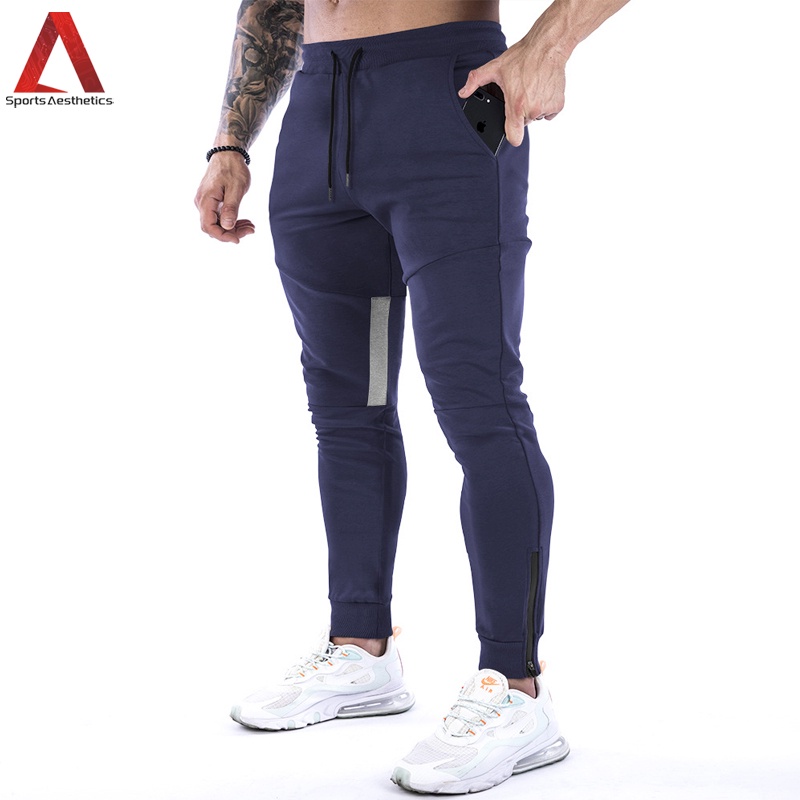 กางเกงกีฬา กางเกงวิ่งจ๊อกกิ้ง ลําลอง ผ้าฝ้าย ใส่สบาย พลัสไซซ์ สําหรับผู้ชาย