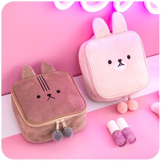 พร้อมส่ง💕 กระเป๋าเครื่องสำอางค์ หน้าหมี น่ารักมากกก