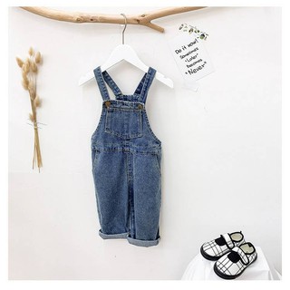 เอี๊ยมยีนส์เด็ก เทห์ดูดีใส่ได้ทั้งน้องผู้หญิงและน้องผู้ชาย 2…