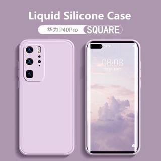 เคสโทรศัพท์มือถือ ชนิดซิลิโคน ป้องกันกล้อง สำหรับ Huawei P40 Plus P30 Lite P20 Pro