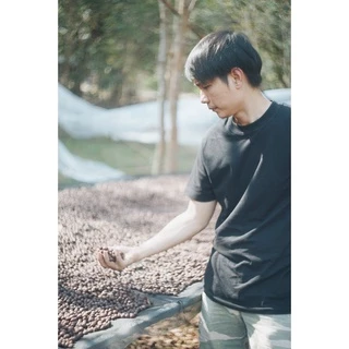 เมล็ดกาแฟคั่วกลาง Honey Process Blend เมล็ดพิเศษ คั่วกลาง Full City ชงได้ทั้งร้อนและเย็นหอมนุ่มพิเศษ