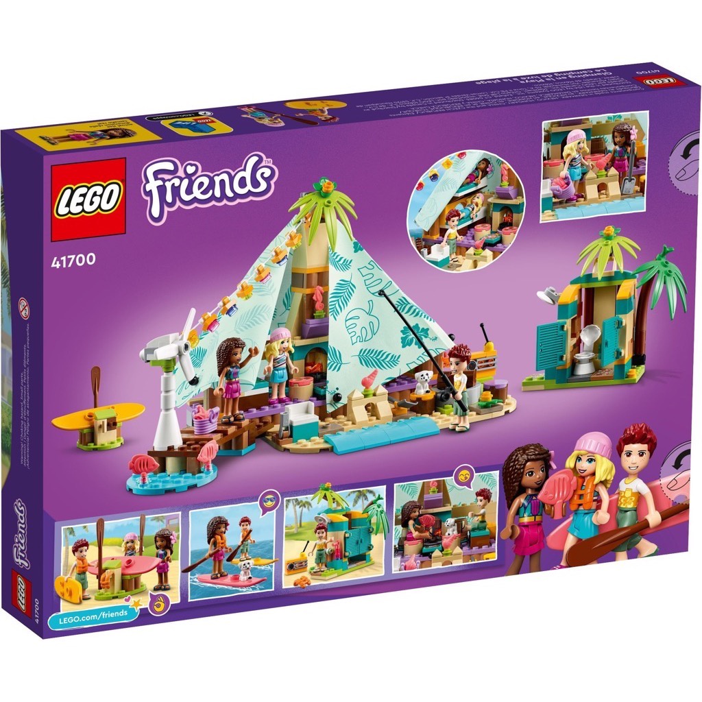 เลโก้ LEGO Friends 41700 Beach Glamping | Shopee Thailand