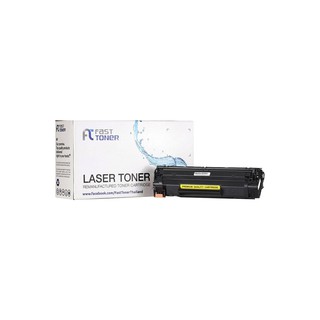 จัดส่งฟรี!! Fast Toner หมึกเทียบเท่า HP 35A(CB435A) Black สำหรับ P1102 / P1102w / M1130 / M1132