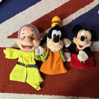 ตุ๊กตาสวมมือ Mickey, คนแคระ, Goofy งานสะสม