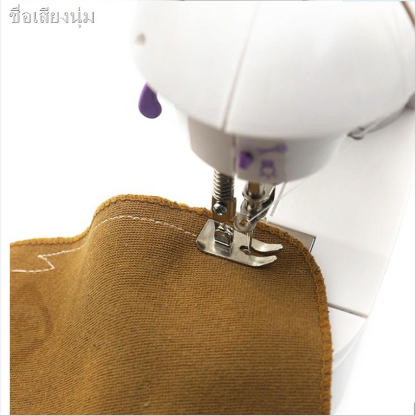 เครื่องใช้ไฟฟ้าภายในบ้าน☌✒Mini Sewing Machine จักรเย็บผ้า ไฟฟ้า มินิ ขนาดพกพา จักรเย็บผ้ามินิ จักร จักรเย็บไฟฟ้าขนาดเล็ก