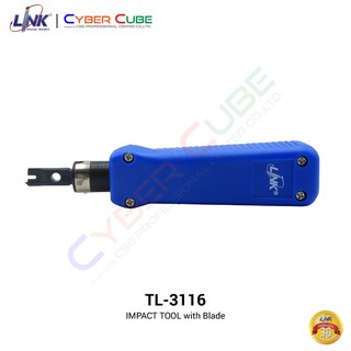 LINK TL-3116 IMPACT TOOL with Blade เครื่องมือ ตัวเข้าสายตัวเมียและ Patch Panel แบบกระแทก