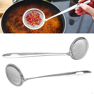 [READY STOCK] Super Thick Japanese Hot Pot Filter Soup Skimmer Spoon Mesh Percolator Strainer Fat Oil Skim Grease Foam