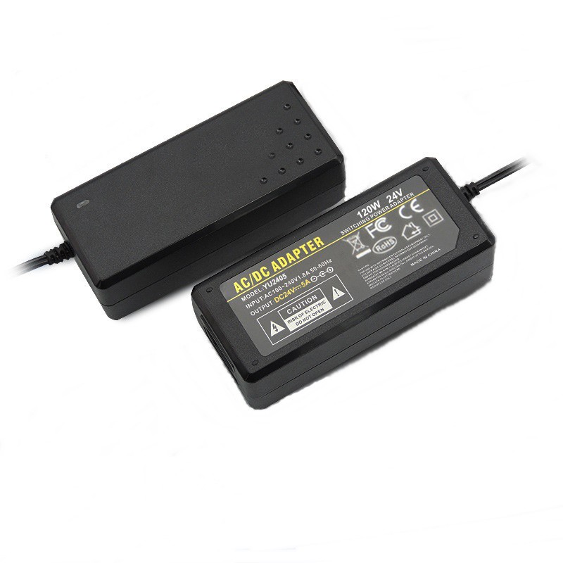 Adapter 24VDC 5A 5.5 mm x 2.5 mm รุ่น YU2405