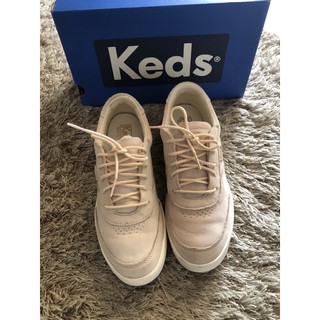 Used : Keds รองเท้าผ้าใบหนังกลับ : MATCH POINT NUBUCK PETAL PINK