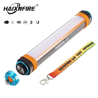 Haixnfire ไฟ LED ตั้งแคมป์พร้อมไฟฉายแม่เหล็ก USB กันยุงไฟฉุกเฉิน