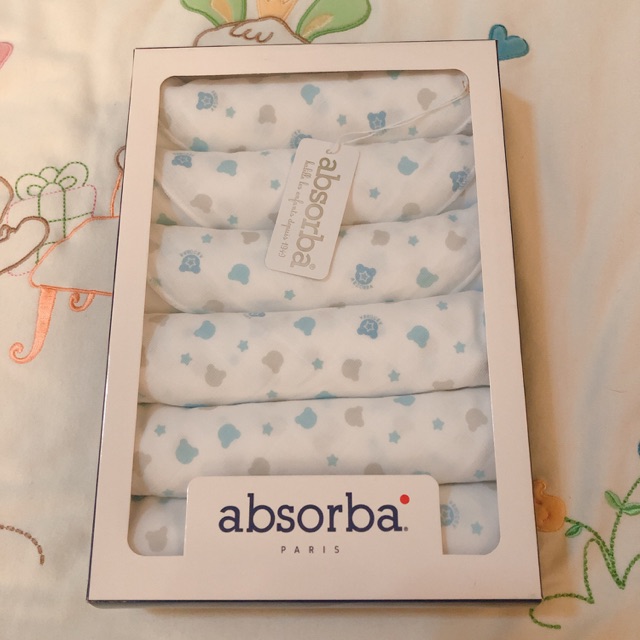 ผ้าอ้อม Absorba 6 ผืน