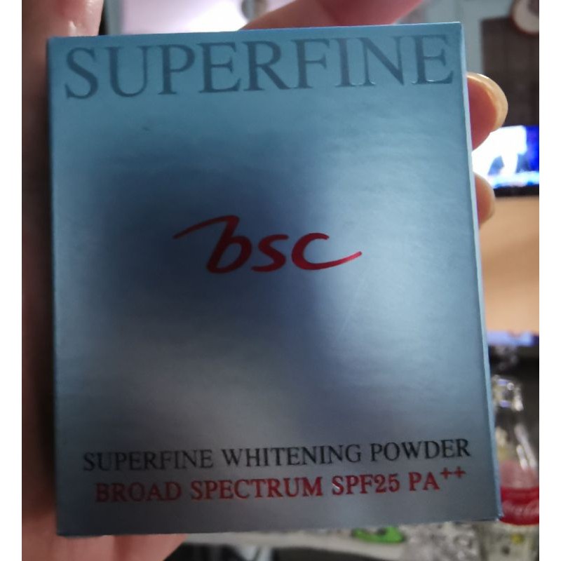 แป้ง BSC Superfine WHITENING​ spf25 แบบรีฟิล ถูกมาก เบอร์​ C2 ของแท้