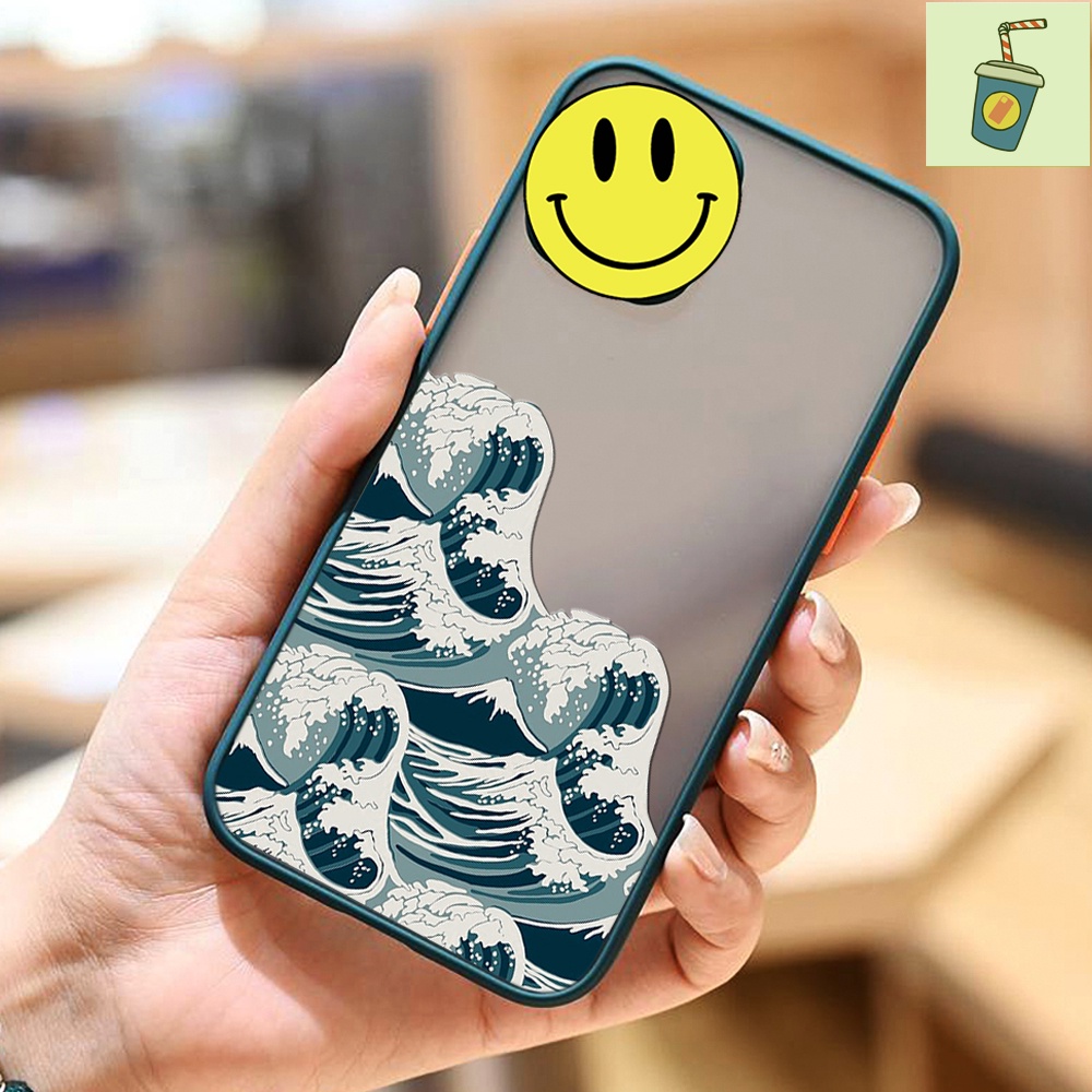 แฟชั่น Blue Wave เคสโทรศัพท์สําหรับโทรศัพท์ i 6plus 6splus 7 plus 8plus X Xr XsM 11 12 13 Promax - R