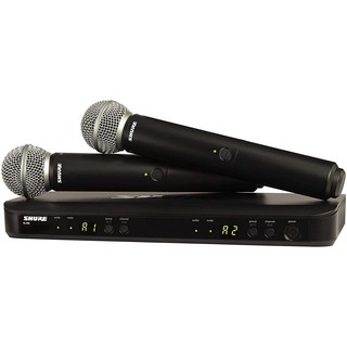 shure blx288/sm58 ไมลอยมือถือคู่