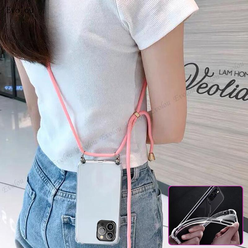 เคสโทรศัพท์สําหรับrealme C75 C 75 Crossbody LanyardสายไฟเคสซิลิโคนสําหรับRealmeC75 C67 C65 C63 C61 C55 C35 โปร่งใสกันกระแทก