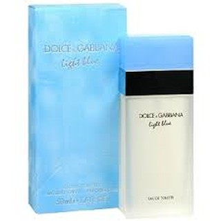 น้ำหอมแบรนด์แท้  Dolce &amp; Gabbana Light Blue Eau De Toilette Spray 100 M