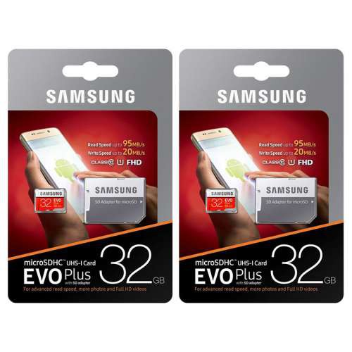 เมมโมรี่การ์ด Samsung Evo plus 32GB