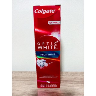 Colgate คอลเกต อ๊อฟติค ไวท์ พลัสชายน์ 100กรัม