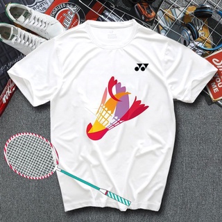 Yonex เสื้อยืดแขนสั้นลําลอง ระบายอากาศ แห้งเร็ว สําหรับผู้ชาย และผู้หญิง เหมาะกับการเล่นกีฬาแบดมินตัน