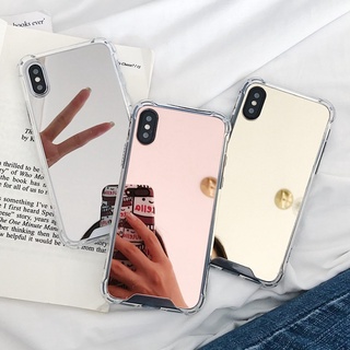 เคสโทรศัพท์มือถือ TPU แบบกระจก TPU สําหรับ OPPO A5S A3S A12 A7 A37 A59 A83 A71 A31 A8 A52 A72 A92 A53 A3 A11 A9 A5 2020 Realme 3 5 6i C3 C1 Pro