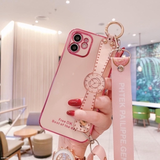 เคส Samsung A72 A52 A32 A02S A12 A42 A71 A51 A31 A21S A20S A10S A10 A11 A50 A50S A30S A30 A20 Luxury With Strap | DK Phone Case