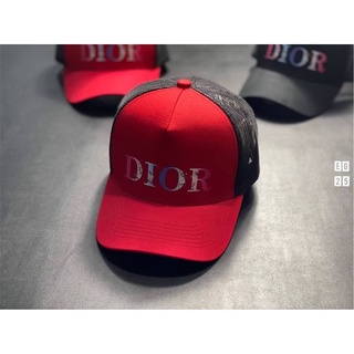 dior หมวกแก็ปปีกหน้า