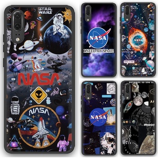 เคสโทรศัพท์ซิลิโคน ลาย Nasa ZL70 สําหรับ Huawei P10 P20 P30 Pro Lite 2018 P Smart 2021 2019