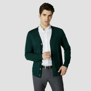 SUIT SELECT Wool Cardigan (Green)