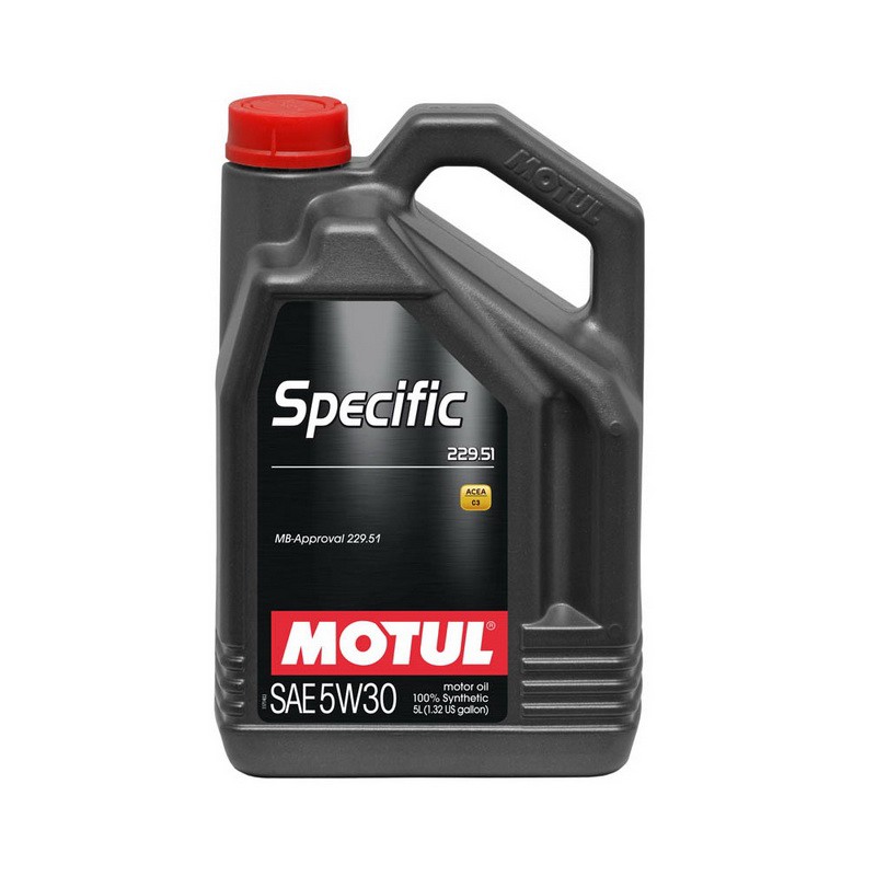 Motul Specific 229.51 5W-30 สำหรับ Benz โดยเฉพาะ ขนาด 5 ลิตร