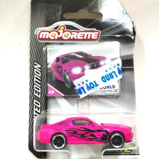 รถเหล็ก Majorette ฟอร์ดมัสแตง สีชมพู Ford Mustang matte pink