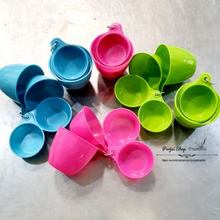 ถ้วยตวง สำหรับทำอาหาร ขนม ชุด 4 ชิ้น