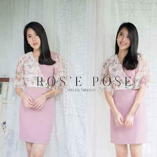 SHP262 ROSE POSE DRESS