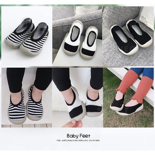 ⚡C1092 รองเท้าหัดเดินพื้นยางนิ่มกันลื่นสำหรับเด็ก (แบบสั้น 1…