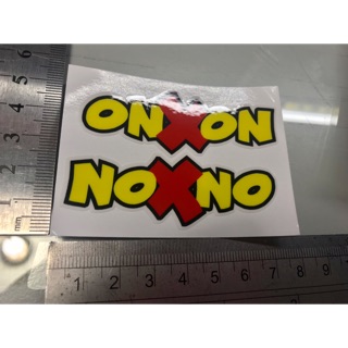 สติกเกอร์ ขนาดเล็ก สําหรับรถจักรยานยนต์ Onxon