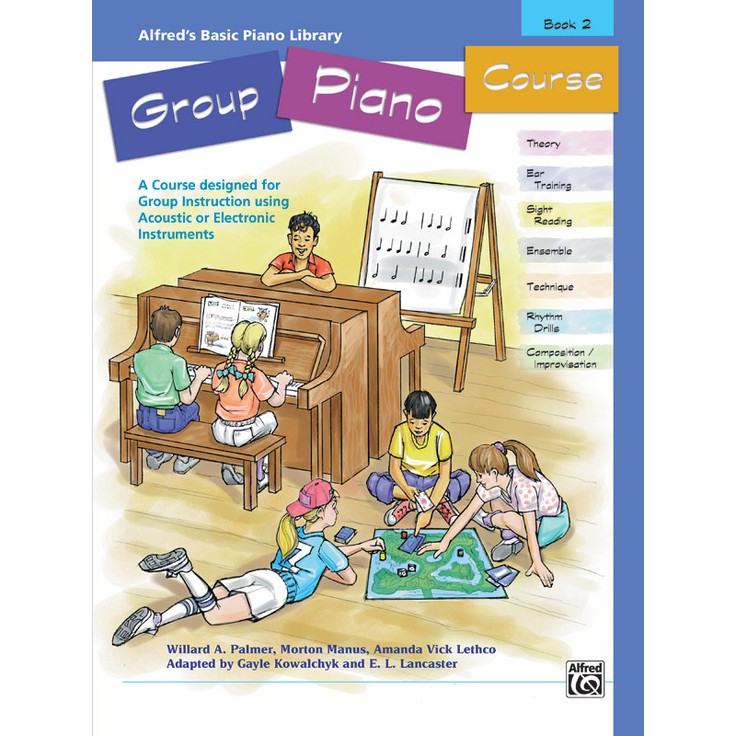 Alfred's Basic Group Piano Course, Book 2