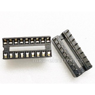 SOCKET IC , DIP-18 ซ็อคเก็ตไอซี 18ขา 5PCS 5ชิ้น