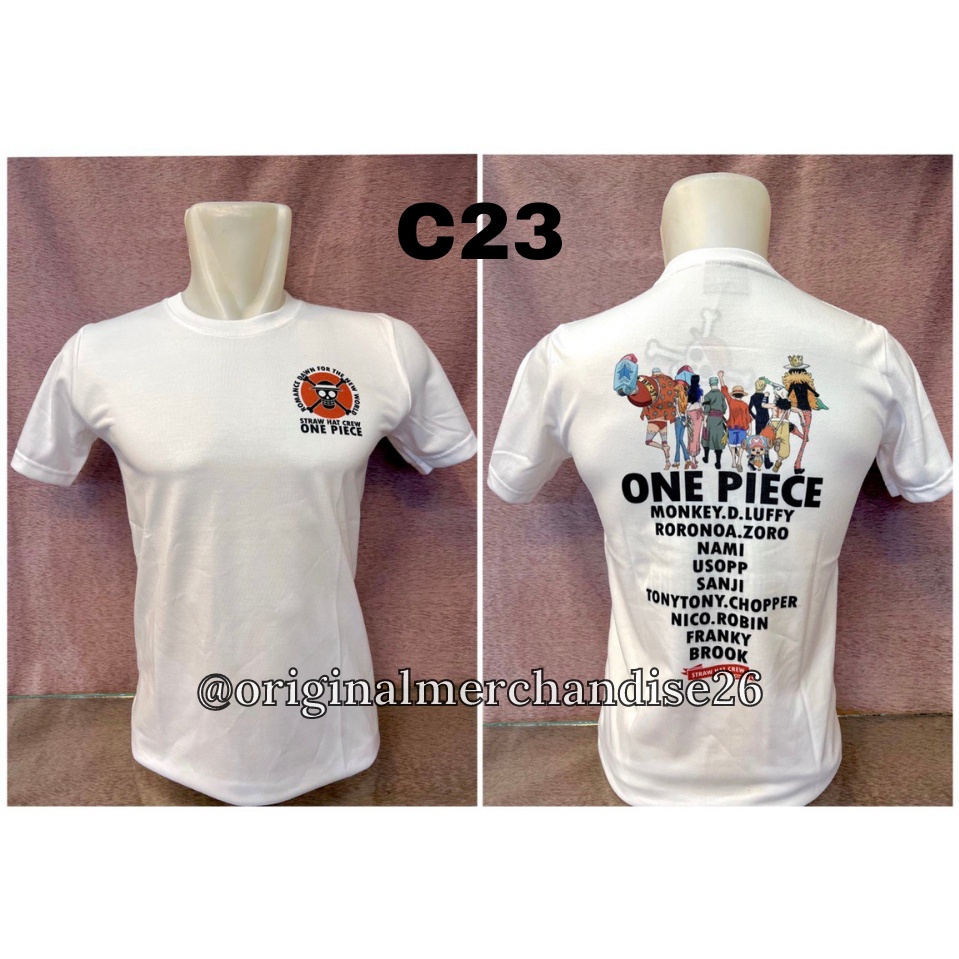 TYPE B - C23 BAJU/TSHIRT ONE PIECE