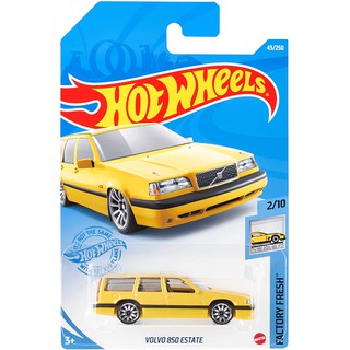 รถเหล็ก HOTWHEELS ของแท้ Volvo 850 Estate (Yellow) HW2021_#043B