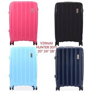 V2WORLD กระเป๋าล้อลากรุ่น  HUNTER 3011 (BLACK ,BLUE ,PINK ,MIDNIGHT)