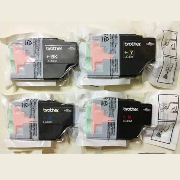 หมึกแท้ตลับหมึกแท้ หมึก LC40 LC-40สำหรับ เครื่องพิมพ์ รุ่นMFC-J430W,MFC-J625DW,MFC-J825DW