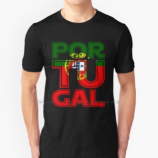 เสื้อยืดคอกลมเสื้อยืด พิมพ์ลาย I Love Portugal Country Land Cut Flag Pure I Love Portugal Football Team สําหรับผู้ชาย 33